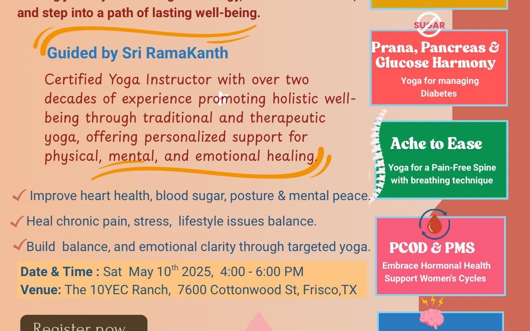A Healing Invitation: Yoga Therapy for Inner Balance & Hormonal Wellness
