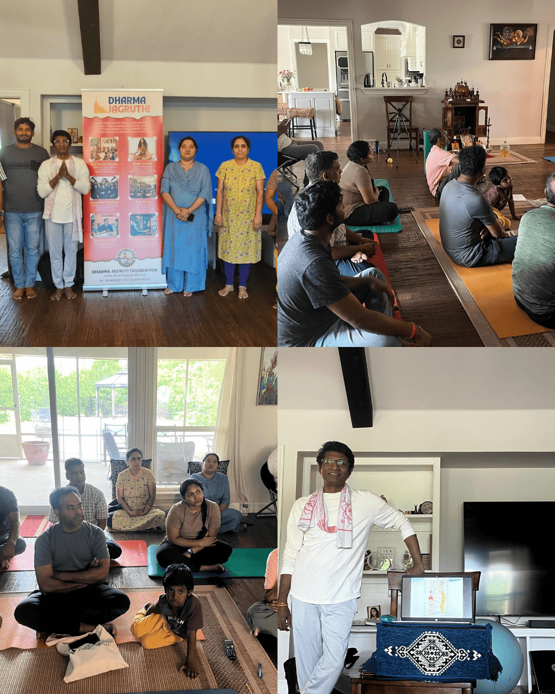 yoga - therapy - collage - dharma jagruthi