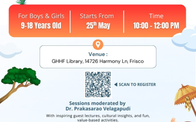 Sanatana Summer Camp: Youth Values Experience